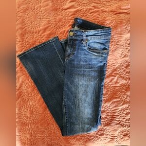 Kut from the Kloth Natalie High Rise Bootcut Jeans, Size 8, Blue